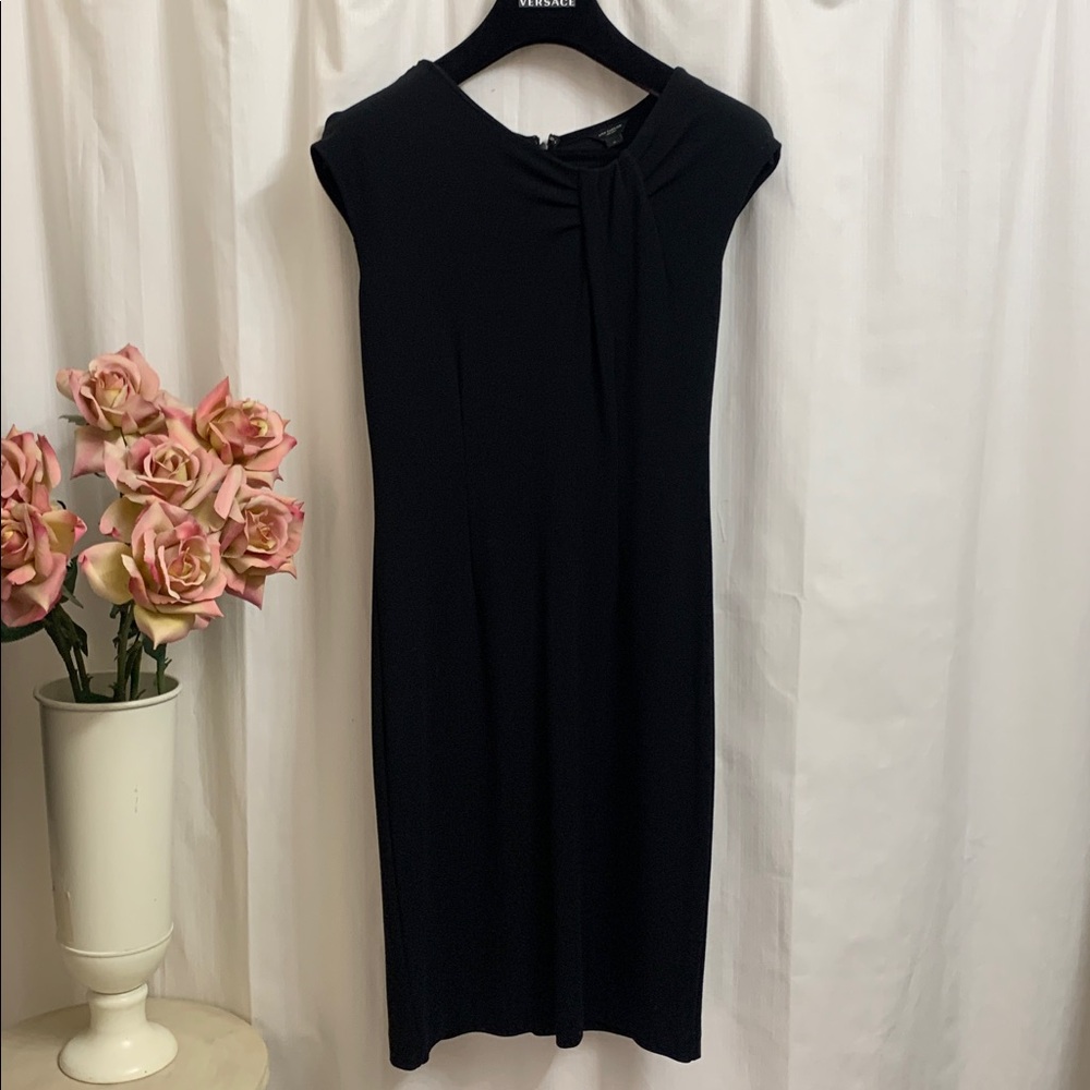 Ann Taylor Classic Minimalist Little Black Dress